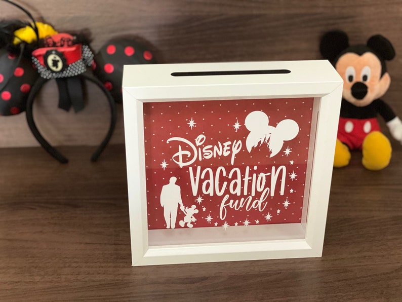 Disneyland shadow box bank
