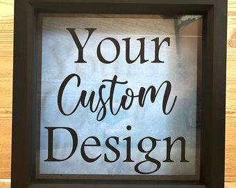 Custom Order Fund Bank, Travel, Memories, Vacation, Shadow Box, Birthday, Wedding, Honeymoon, Anniversary, Shower, Personalize, Gift