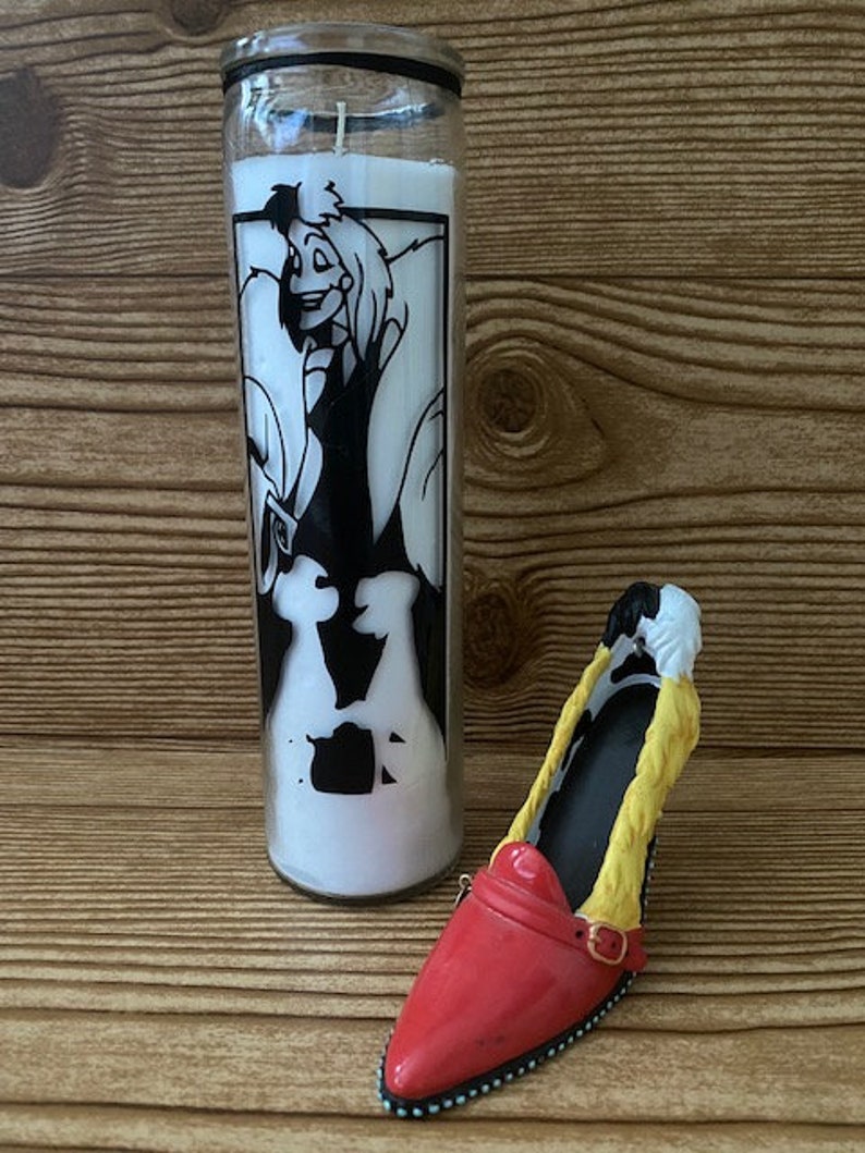 Disneyinspired Villains & Main Characters Pillar Candles Etsy