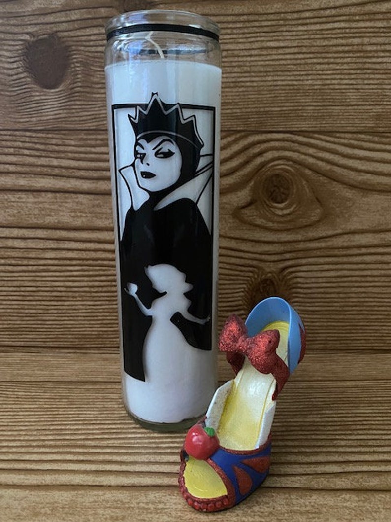 Disneyinspired Villains & Main Characters Pillar Candles Etsy