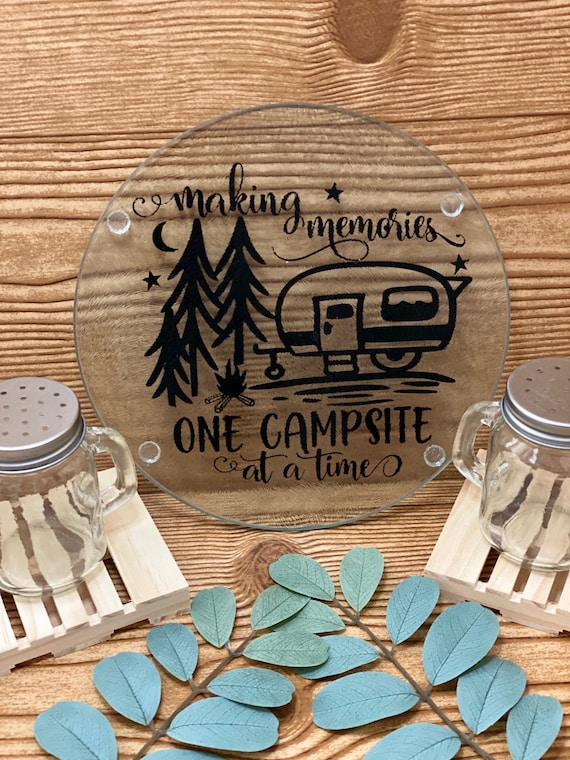 Rv gifts, Camper decor, RV decor, Custom camping, personalized cutting  board, Camping wedding gift, Camping Family Name