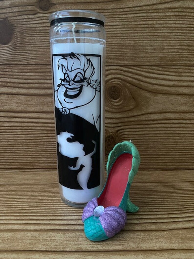 Disneyinspired Villains & Main Characters Pillar Candles Etsy