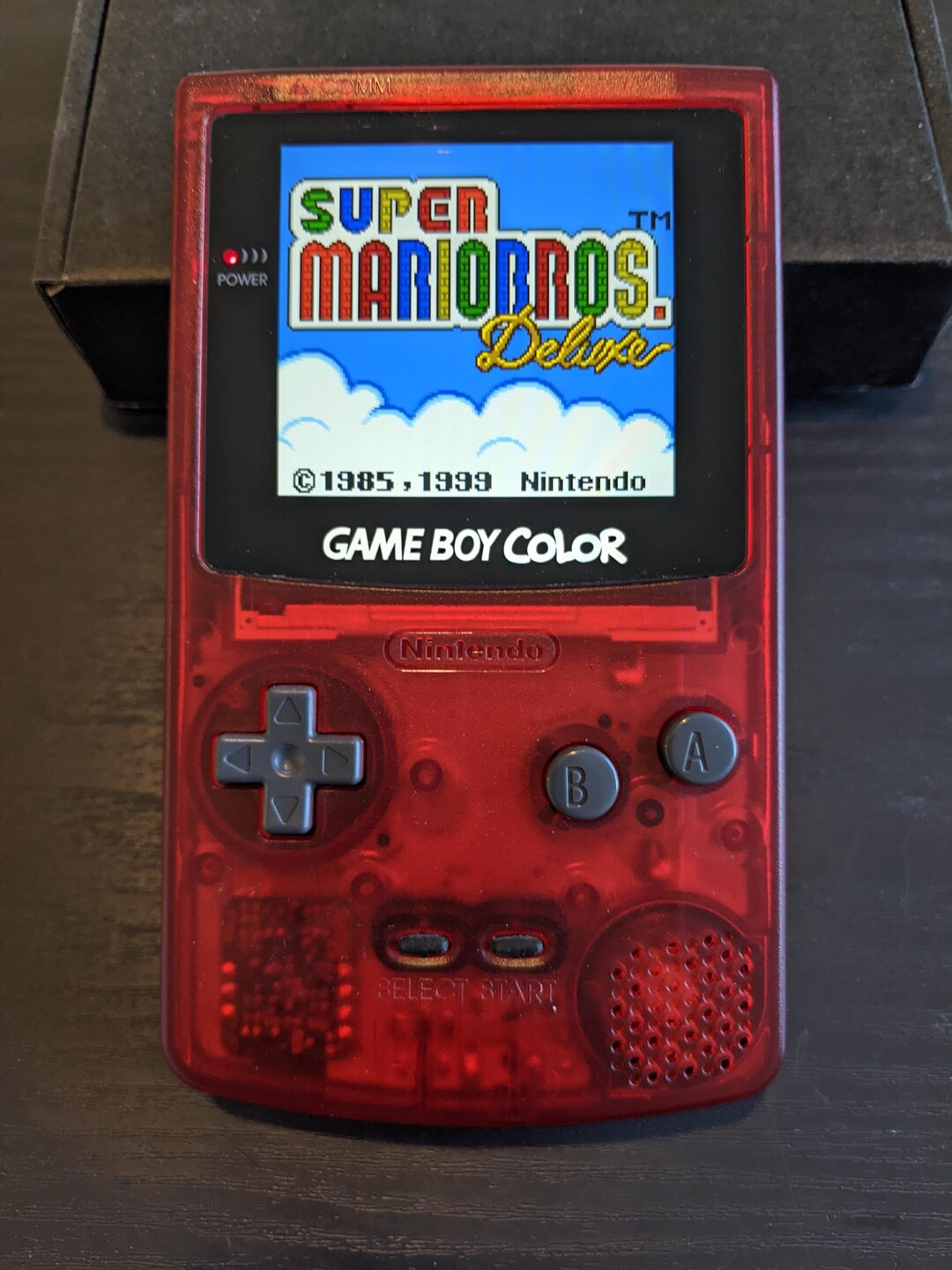 RED Game Boy Color Q5 IPS Backlit Screen - Etsy