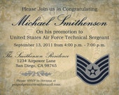 Items Similar To Military Promotion Party Invitation Any Branch Any