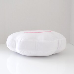 Narutomaki (Fish Cake) Pillow - Asian Food Accent Throw Decor - Japan Kawaii Anime Home Cushion - Handmade Japanese Novelty Foodie Gift image 7