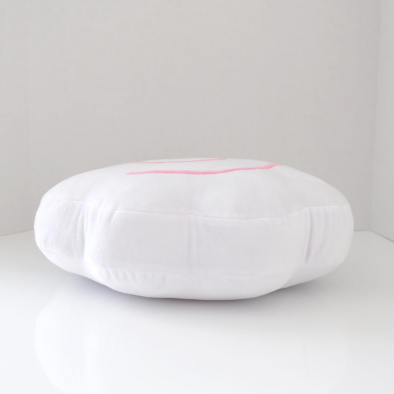 Narutomaki (Fish Cake) Pillow - Asian Food Accent Throw Decor - Japan Kawaii Anime Home Cushion - Handmade Japanese Novelty Foodie Gift image 7