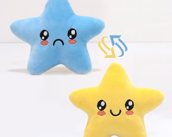 Star Yellow/Blue (Double Sided) Plush