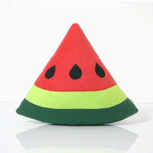 Watermelon Pillow Fruit Pillow Kids Pillow image 1