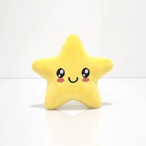 Star Plush - Cute Kawaii Plushie - Stuffed Toy For Baby - Baby Gift For Baby Shower - Nursery Decor - Fun Gift For Friend - Gift For Kids