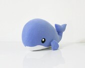 Whale Pillow - Blue Whale Pillow - Nursery Pillow - Kids Pillow