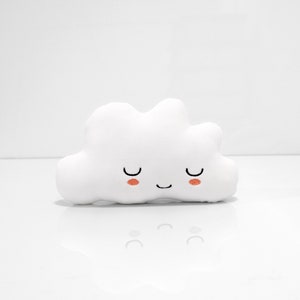 Cloud Plush Cute Kawaii Plushie Stuffed Toy For Baby Baby Gift For Baby Shower Nursery Decor Cloud Theme Nursery image 1