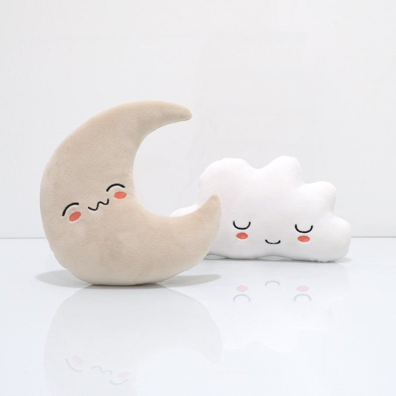 Cloud Plush Cute Kawaii Plushie Stuffed Toy For Baby Baby Gift For Baby Shower Nursery Decor Cloud Theme Nursery image 8