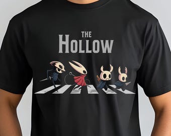 The Hollow Knight Crossroads Crew Silksong Shirt, Silksong Hornet Tee, Indie Game Gifts, Gothic Aesthetic Gaming Tee