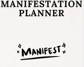 Manifestation Journal: Goal Planner, Gratitude Sheets (Digital Download)