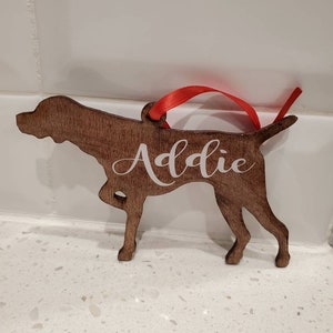 Free Shipping-German Short-haired Pointer Personalized Christmas Ornament