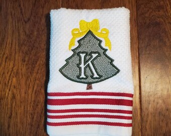 Christmas Tree Dish Towel