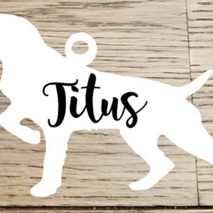 German Wire Hair Pointer Personalized Ornament
