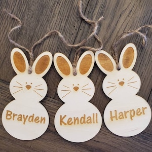 Personalized Easter Basket Name Tags