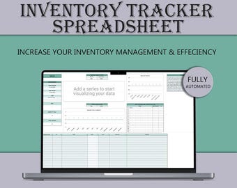 Bestandsverfolgung für kleine Unternehmen | Google Sheets Vorlage Digitaler Download