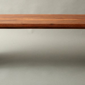 Walnut Large Bench Mid Century to Modern Style For your Hallway Entryway Gallery Sofa Table Etc image 4