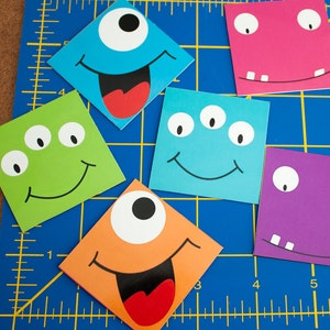 Art Magnets - Monster Smiles Series [Set van 6]