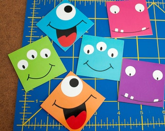 Art Magnets - Monster Smiles Series [Set of 6]