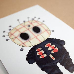Mini Pinhead - 4x6 Print [ Hellraiser / Fan Art / Chibi ] - Etsy