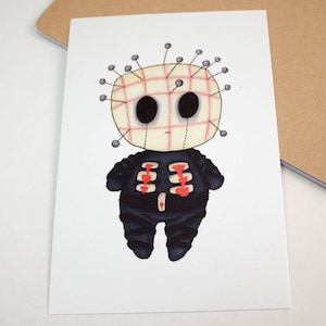 Mini Pinhead - 4x6 Print [ Hellraiser / Fan Art / Chibi ]