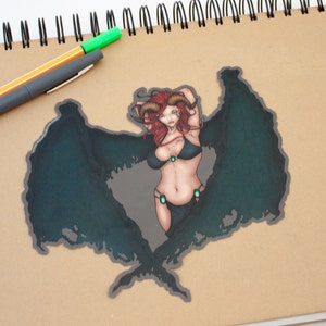 Sticker Succubus Single Sticker image 1