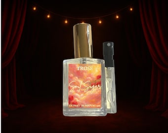 Soul Sugar – Raspberry Marshmallow Cotton Candy Perfume – Sweet Gourmand Fragrance – Long Lasting Niche Parfum – TROSE