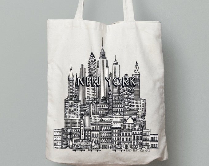 New York Tote Bag/ NYC TOTE Bag/eco Bag Nyc Etsy