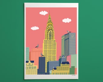 Chrysler Building New York Art Print