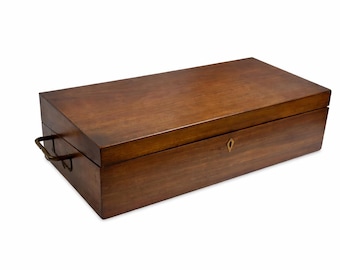 Antique Writing Box / Lap Desk / Document Box. Delivery Priced Separately!!!