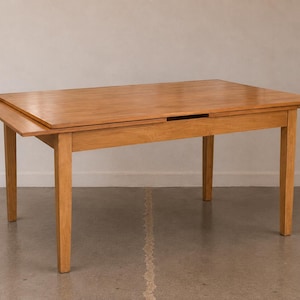 Danish Mid-Century Modern Extendable Dining Table. Vintage MCM. Delivery Priced Separately.