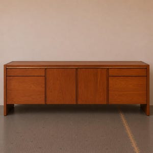 Vintage Credenza / Media Console. Delivery Priced Separately.