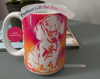 Dachshund Mug with Inspirational Quote | Dog Lover Gift |