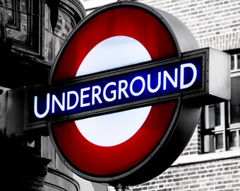 London Underground   Fine Art Print