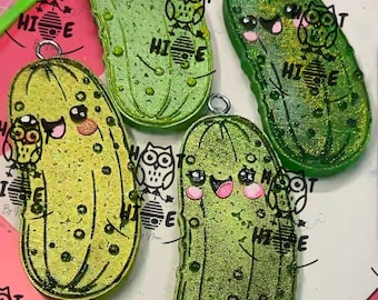 Pickle car freshie