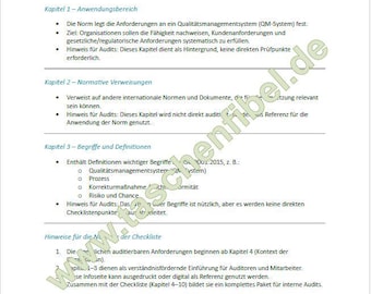 ISO 9001 Audit Checklist | Internal Audit Templates | PDF & Word | Quality Management IMS Tool | Safety Guide Templates