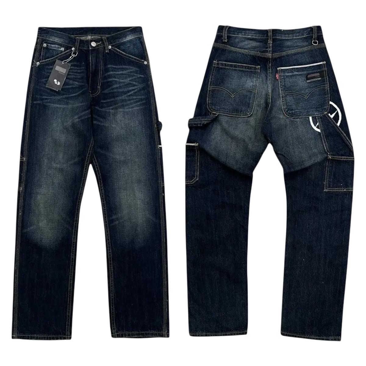 パンツ Rare 00s Archive No ID BlackGrunge Denim 00s archive no id