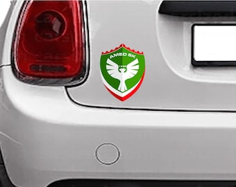 Pegatina del Amedspor de 10 x 7,8 cm