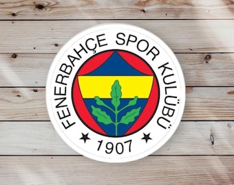 Pegatina Fenerbahçe 1907 Edición Especial para Coche, aprox. 10 cm