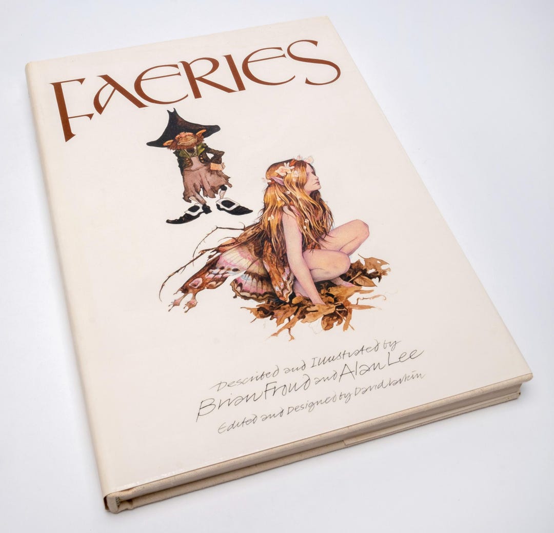 FAERIES Brian Froud and Alan Lee 1978 HC Book Dust Jacket 1st Ed MINT ...