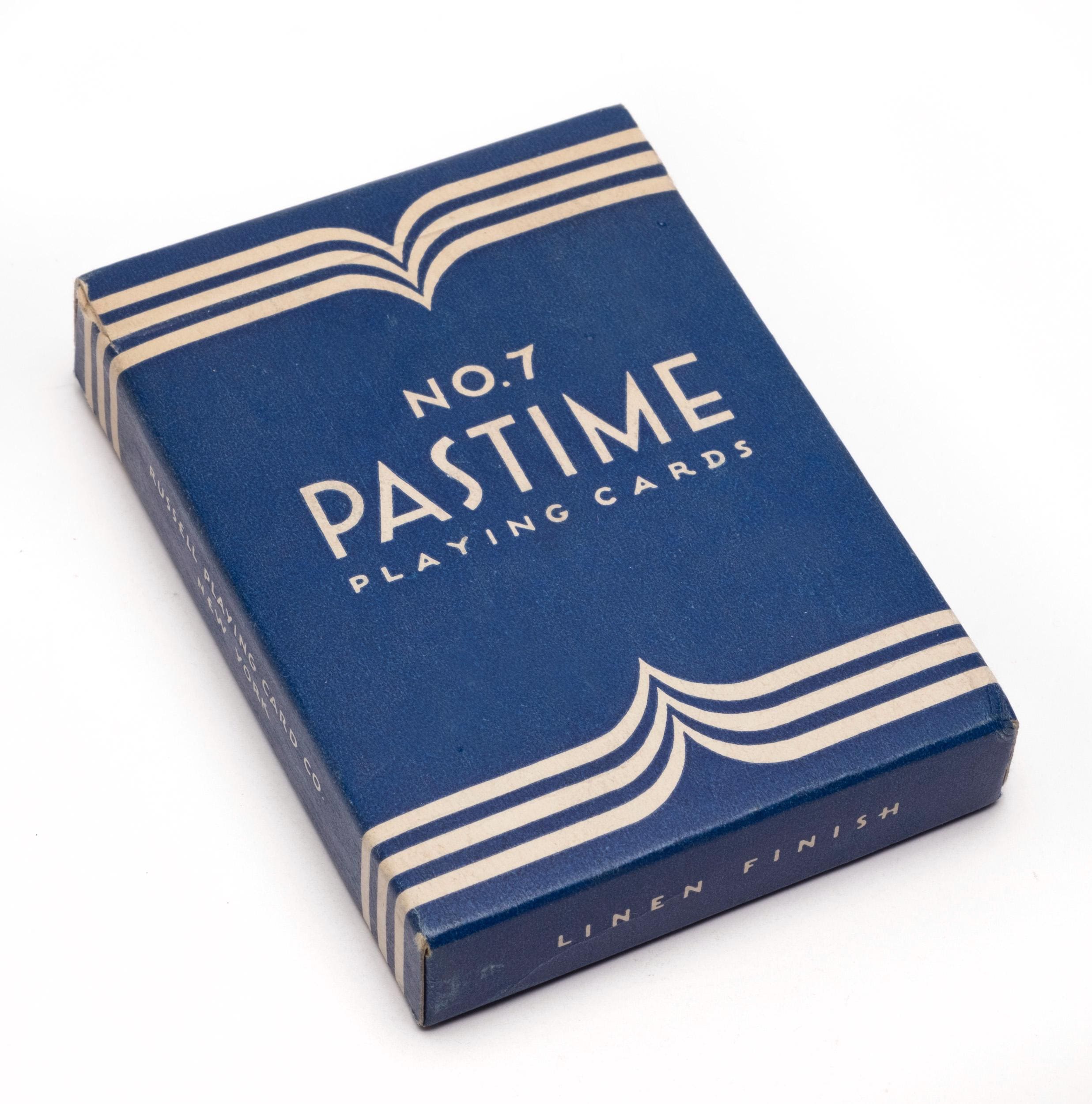 Vintage Pastime Playing Cards No. 7: Sealed Collectible Deck - Etsy