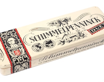 Vintage Schimmelpenninck Duet Cigar Tin, Holland Tobacciana