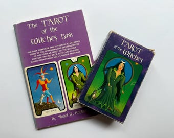 Vintage Tarot of the Witches Deck and Book Set: The Only Complete and Authentic Illustrated Guide