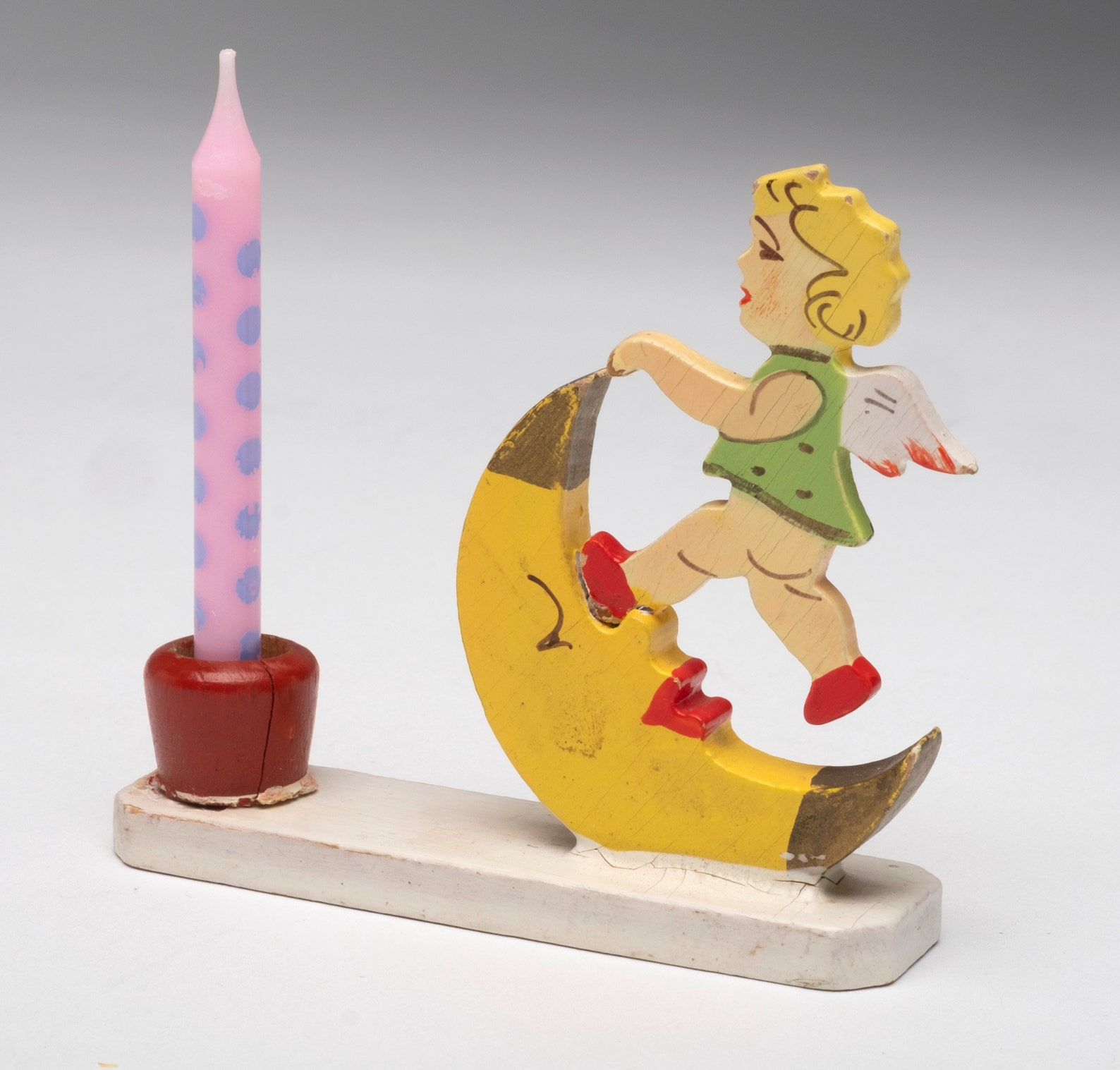 Vintage Angel Erzgebirge candle holder Erzgebirge Angel Etsy