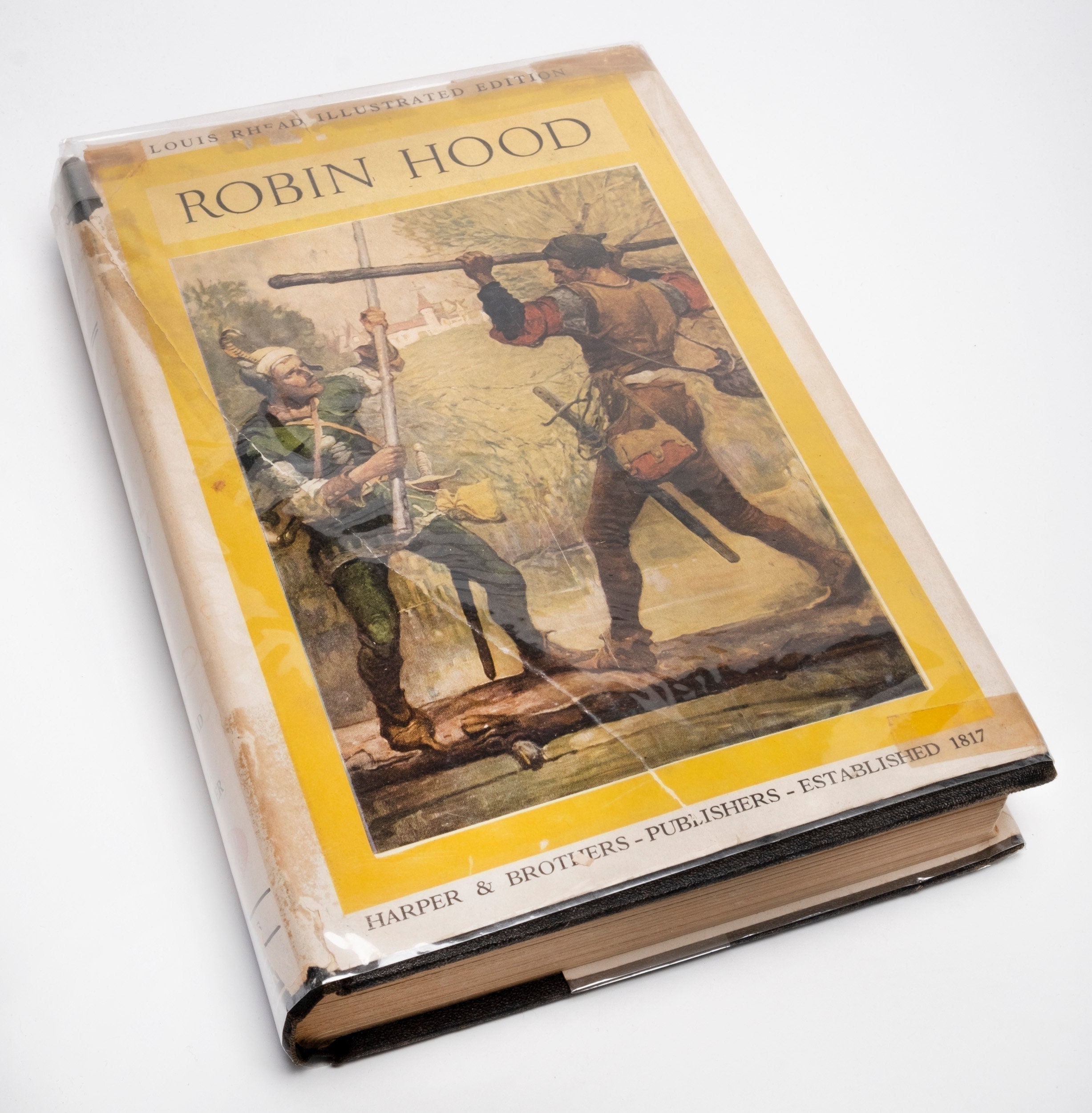 Robin Hood and His Outlaw Band Antique Book Howard Pyle Children's