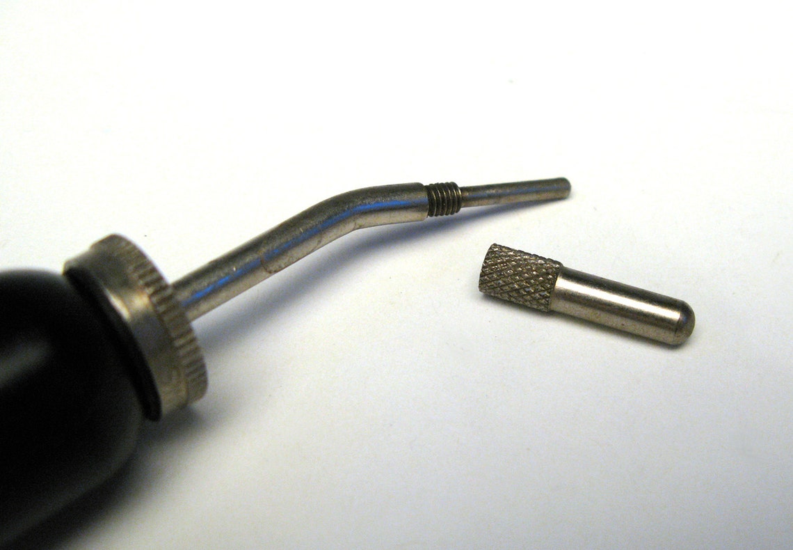 Vintage Huile Oil Can Elna Sewing Machine Thumb Oiler Kerosene Etsy