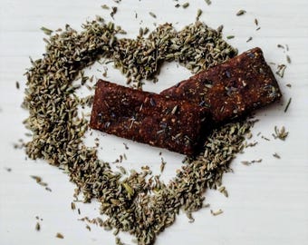 Night Calm Raw Bar – Cocoa, Lavender, Chamomile, Vegan Superfood